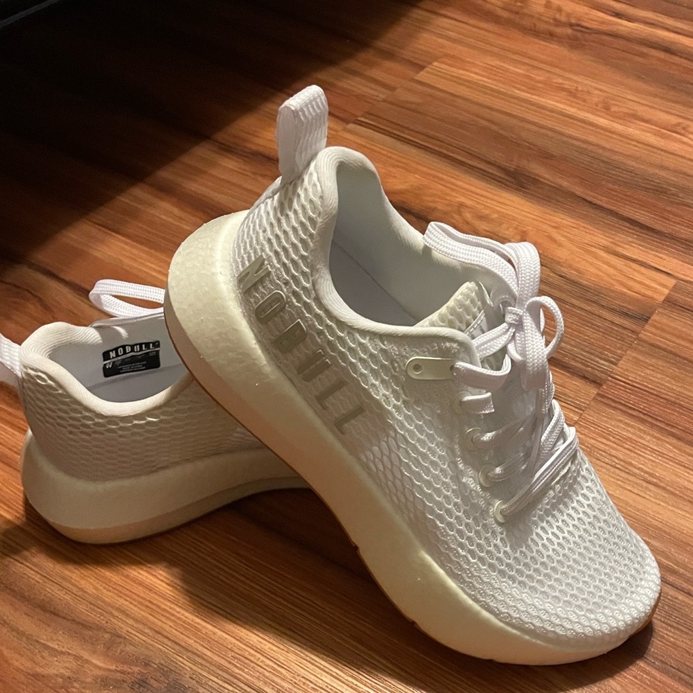NOBULL White Mesh Women's Sneakers